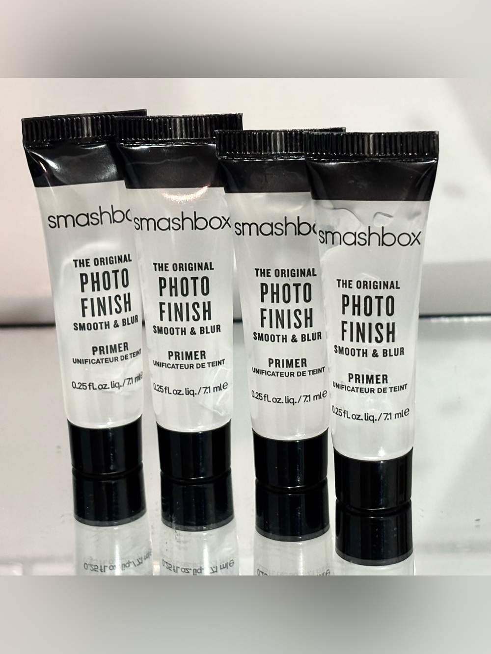 (4pc) Smashbox Photo Finish Original Smooth & Blur Primer Mini